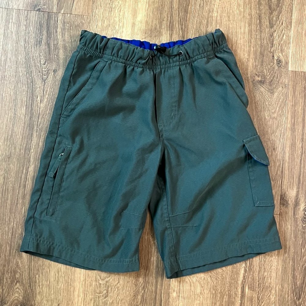 REI Gray Outdoor Cargo Shorts Sz XS (6-7)